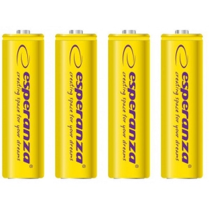 Акумулятор тип AA Esperanza Ni-MH AA/HR06 2000 mAh BL 4шт Yellow (EZA104Y)