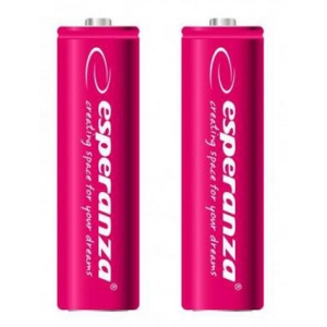 Акумулятор тип AA Esperanza Ni-MH AA 2000 mAh 2шт Red (EZA103R)