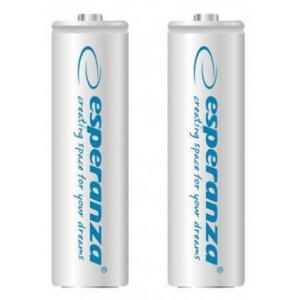 Акумулятор тип AA Esperanza Ni-MH AA 2000 mAh 2шт White (EZA103W)
