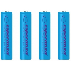 Акумулятор тип AAA Esperanza Ni-MH AAA 1000 mAh 4шт Blue (EZA102B)