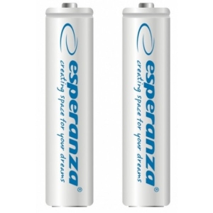 Акумулятор тип AAA Esperanza Ni-MH AAA 1000 mAh 2шт White (EZA101W)