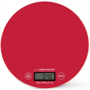 Ваги кухонні Esperanza Scales EKS003R Red