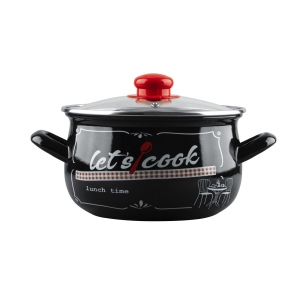 Каструля Gusto Lets Cook Black 16 см 2.1 л (GT-T-116-LCB)