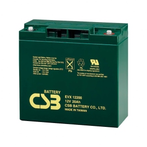 Акумулятор для ДБЖ CSB 12В 20 Ач (EVX12200)