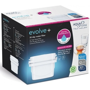 асортимент Картридж для фільтру-глечика Aqua Optima Evolve+ 12 pack (EPS212_ART2537)