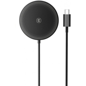 Бездротовий зарядний пристрій Essager Wind 2in1 Wireless Charger 15W Black (EWXCX-CF01-Z)