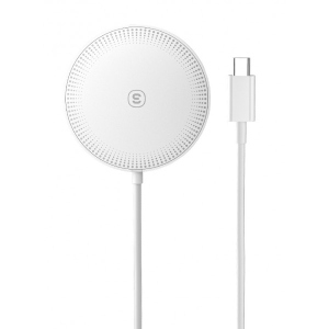 Бездротовий зарядний пристрій Essager 2in1 Wireless Charger 15W White (EWXCX-CF02-Z)