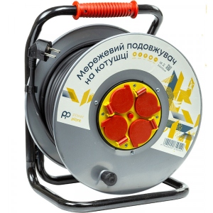 Подовжувач 220В PowerPlant JY-20022/50 (EX610549) 4 розетки 50m