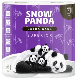 Туалетний папір Сніжна панда EXTRA CARE Superior 4сл, 4 шт.