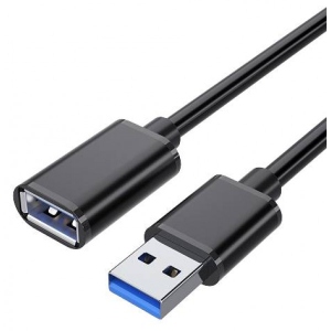 Кабель USB type A - USB type A Essager USB Extension Cable USB 3.0 Male to Female 2M (EXCAM-YTC01)