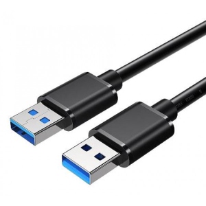 Кабель USB type A - USB type A Essager USB Extension Cable USB 3.0 Male to Male 5Gbps speed 2M Black (EXCAA-YTD01)