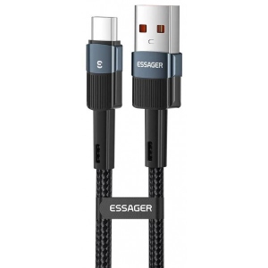 Кабель синхронізації даних Essager Star 7A Type-C USB Cable 1m Blue (EXCT-XC03)