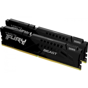 Память DDR Kingston Fury Beast DDR5-5600 64GB (2x32GB) CL36-38-38 1.25V EXPO (KF556C36BBEK2-64)