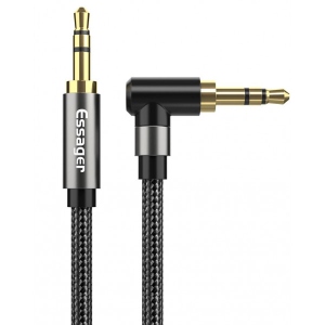 Кабель 3.5 мм -3.5 мм Essager AUX Cable 3.5mm Jack Audio Cable 3.5 mm Jack Hifi Aux 1.5m (EYP35-WTA01)