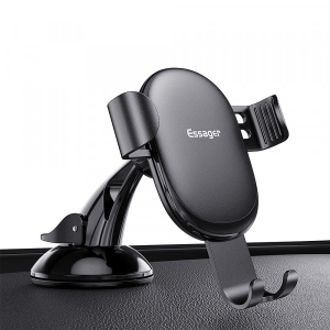 Тримач для мобільного пристрою Essager MoJack Gravity Car Phone Holder Black (EZJXP-MJ01)