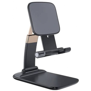 Тримач для мобільного пристрою Essager Knight Foldable Desk Mobile Phone Holder Stand (Plastic) Black (EZJZM-QSSJ01)