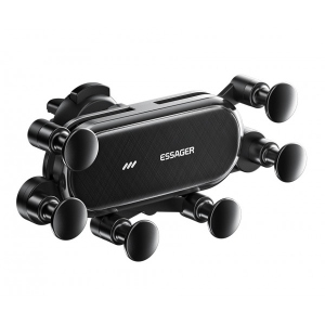 Тримач для мобільного пристрою Essager Vios Gravity Car Mount Phone Holder Black (EZJZL-WC01)