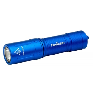 Ліхтар акумуляторний Fenix E01 V2.0 Blue (E01V20blue)