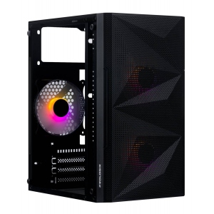 Корпус ProLogix E113 Tempered Glass&Mesh Black
