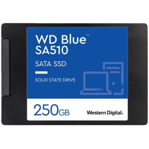 SSD-накопичувач внутрішній Western Digital SATA 2.5" 250GB Blue SA510 (WDS250G3B0A)