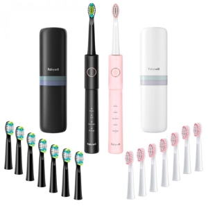 Зубна щітка електрична Fairywill E11 Pink + Black