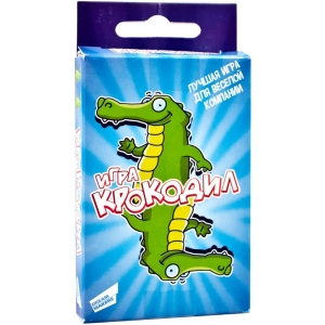 Настільна гра спілкування (8+) Dream Makers Крокодил. Cards (1607_UA)