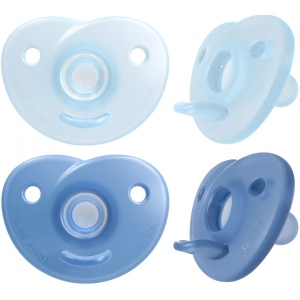 Ортодонтична пустушка Philips Avent Soothie, 0-6 міс., 2 шт. (SCF099/21)
