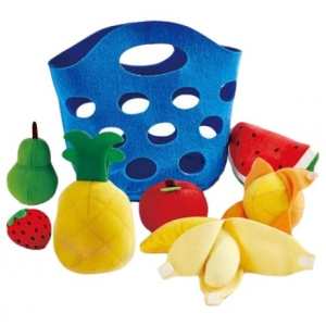 Сюжетно-рольова гра. Магазин Hape Корзина з фруктами (E3169)