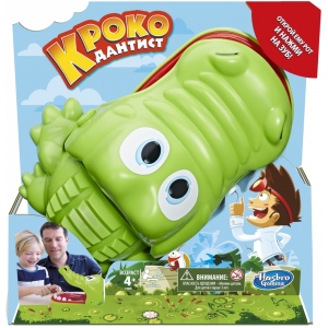 Настільна гра розважальна (5-7 років) Hasbro Кроко Дантист (E4898) офіційний магазин