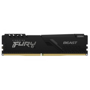 Память DDR Kingston 32GB DDR4 2666 Fury Beast Black (KF426C16BB/32)