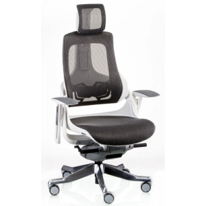 Крісло офісне Special4You Wau Charcoal Network White (E5319)