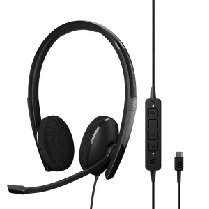 Гарнітура дротова Sennheiser ADAPT 160T USB-C II (1000905)