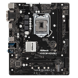 Материнська плата ASRock Intel s1151 H310 2DDR4 HDMI/DVI/VGA mATX (H310CM-HDV/M.2)