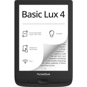 Електронна книга PocketBook 618 Basic Lux 4 Black (PB618-P-CIS) купити в Києві
