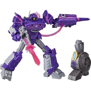 Машинка-трансформер Hasbro TRANSFORMERS Іграшка Трансформери Кібервселенная Делюкс 12 см в асортименті (E7098 TRANSFORMERS CYBERVERSE DELUXE SHOCKWAVE)