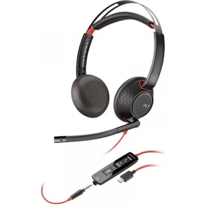 Гарнітура дротова Plantronics Blackwire C5220 USB-C (207586-201) в каталозі