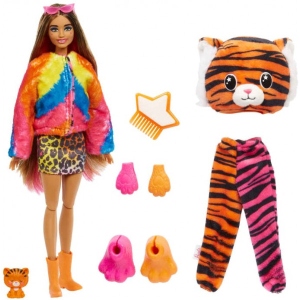 Лялька Barbie "Cutie Reveal" серії "Друзі з джунглів" — тигреня (HKP99)
