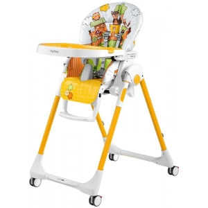 Стульчик для кормления трансформер Peg-Perego Prima Pappa Follow Me Fox & Friends (с рисунком)