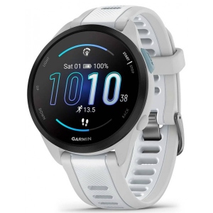 Смарт-годинник Garmin Forerunner 165 Music Mist Grey/Whitestone (010-02863-31)