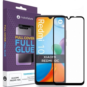 Захисне скло для смартфону MakeFuture FC FG for Xiaomi Redmi 10C (943587)
