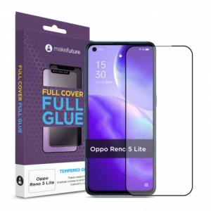 Захисне скло для смартфону MakeFuture Full Cover Full Glue Oppo Reno5 Lite (MGF-OPR5L)