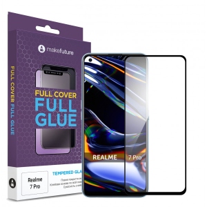 Захисне скло для смартфону MakeFuture Full Cover Full Glue Realme 7 Pro (MGF-R7P)