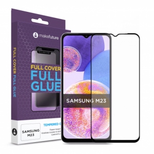 Захисне скло для смартфона MakeFuture Full Cover Full Glue Samsung M23 (MGF-SM23)