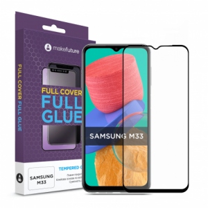 Захисне скло для смартфону MakeFuture Full Cover Full Glue Samsung A33 (MGF-SA33)