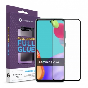 Захисне скло для смартфону MakeFuture Full Cover Full Glue Samsung A53 (MGF-SA53) фірмовий сайт