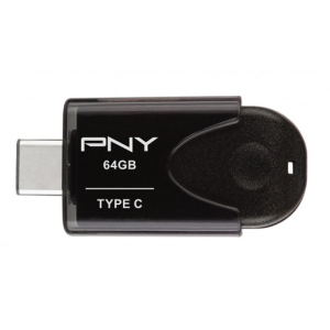 Флеш USB PNY Elite 64 GB Type-C USB 3.1 (FD64GATT4TC31K-EF)