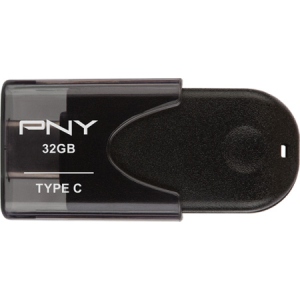 Флеш USB PNY Elite 32GB Type-C USB 3.1 Black (FD32GATT4TC31K-EF)