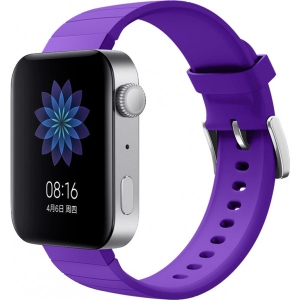 Ремінець для смарт-годинника BeCover Xiaomi Mi Watch/Haylou LS02/Amazfit Bip/Bip S/Bip Lite/Bip S Lite/Bip U/Amazfit GTS/GTS 2/GTR 42mm Purple (704519)