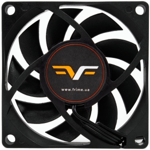 Корпусний вентилятор Frime 70x70x15мм Black (FF7015.40)