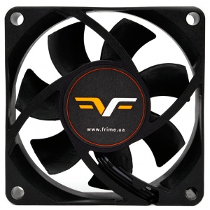 Корпусний вентилятор Frime 70x70x25мм Black (FF7025.35)